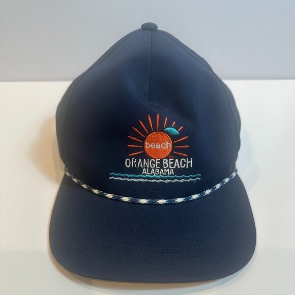 Legacy Other - Legacy Orange Beach Alabama Navy Blue Embroidered Baseball Hat OS